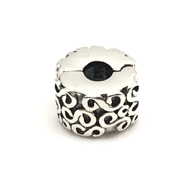 Pandora Swirls Clip Charm - Picture 1 of 7